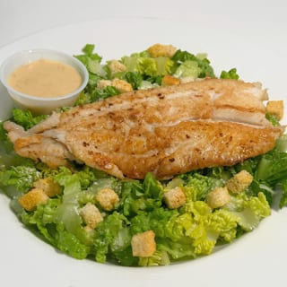 CAESAR SALAD W/ GROUPER